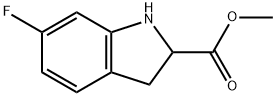 methyl 6-fluoroindoline-2-carboxylate|6-氟吲哚啉-2-羧酸甲酯