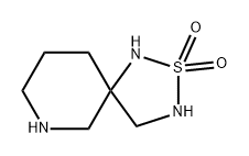 2-噻-1,3,7-三氮螺环[4.5]癸烷2,2-二氧基 结构式