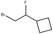 (2-bromo-1-fluoroethyl)cyclobutane Structure