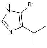 1H-Imidazole, 5-bromo-4-(1-methylethyl)- Struktur