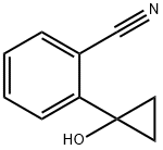 Benzonitrile, 2-(1-hydroxycyclopropyl Structure