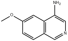 6-甲氧基异喹啉-4-胺,1780189-97-0,结构式