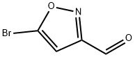 3-Isoxazolecarboxaldehyde, 5-bromo- Struktur