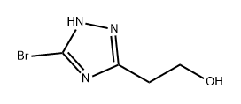 1H-1,2,4-Triazole-3-ethanol, 5-bromo-|2-(5-溴-4H-1,2,4-三唑-3-基)乙醇