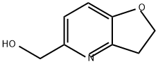 Furo[3,2-b]pyridine-5-methanol, 2,3-dihydro- Struktur