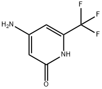 2(1H)-Pyridinone, 4-amino-6-(trifluoromethyl)- Structure