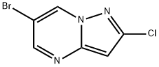 6-溴-2-氯吡唑并[1,5-A]嘧啶, 1780378-45-1, 结构式