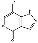 7-溴-1H-吡唑并[4,3-C]吡啶-4(5H)-酮,1780431-95-9,结构式