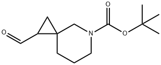 1-甲酰基-5-氮杂螺[2.5]辛烷-5-羧酸叔丁酯,1780437-15-1,结构式