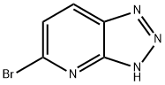 3H-1,2,3-Triazolo[4,5-b]pyridine, 5-bromo- Structure