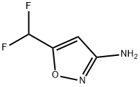 5-(Difluoromethyl)isoxazol-3-amine Structure