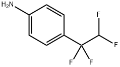 4-(1,1,2,2-四氟乙基)苯胺 结构式