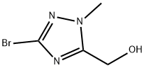 1H-1,2,4-Triazole-5-methanol, 3-bromo-1-methyl- Structure