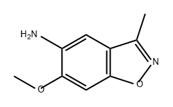 1,2-Benzisoxazol-5-amine, 6-methoxy-3-methyl- Structure