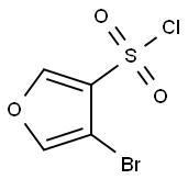 3-Furansulfonyl chloride, 4-bromo- Struktur