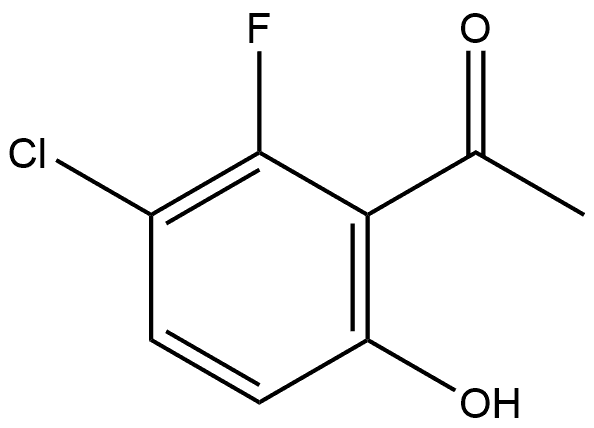 1-(3-chloro-2-fluoro-6-hydroxyphenyl)ethanone,1780792-72-4,结构式