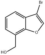 3-Bromo-7-benzofuranmethanol Struktur