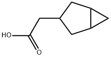 2-{BICYCLO[3.1.0]HEXAN-3-YL}ACETIC ACID 结构式