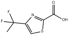 1780878-51-4 4-(1,1-二氟乙基)噻唑-2-羧酸
