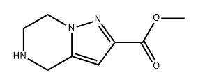 Pyrazolo[1,5-a]pyrazine-2-carboxylic acid, 4,5,6,7-tetrahydro-, methyl ester Structure