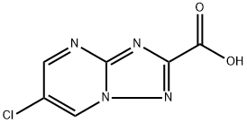 6-chloro-[1,2,4]triazolo[1,5-a]pyrimidine-2-carboxylic acid,1780890-72-3,结构式