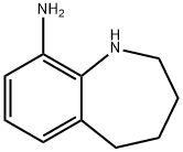 2,3,4,5-tetrahydro-1H-1-benzazepin-9-amine Struktur