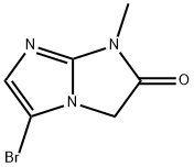 1H-Imidazo[1,2-a]imidazol-2(3H)-one, 5-bromo-1-methyl- Structure