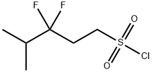 3,3-difluoro-4-methylpentane-1-sulfonyl chloride,1781039-51-7,结构式