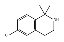 Isoquinoline, 6-chloro-1,2,3,4-tetrahydro-1,1-dimethyl-|6-氯-1,1-二甲基-1,2,3,4-四氢异喹啉