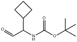 TERT-BUTYL (1-CYCLOBUTYL-2-OXOETHYL)CARBAMATE Struktur