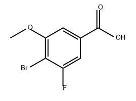 Benzoic acid, 4-bromo-3-fluoro-5-methoxy-|