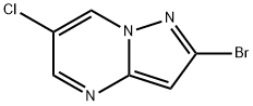 2-bromo-6-chloropyrazolo[1,5-a]pyrimidine Structure