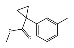 Cyclopropanecarboxylic acid, 1-(3-methylphenyl)-, methyl ester|1- (3-甲基苯基)-环丙烷羧酸甲酯