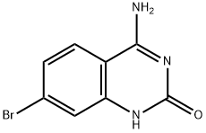 4-amino-7-bromoquinazolin-2-ol 结构式