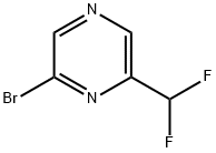 Pyrazine, 2-bromo-6-(difluoromethyl)-|
