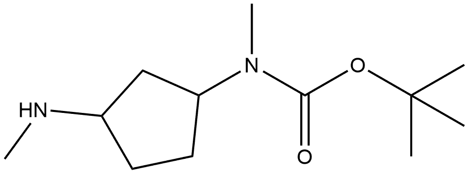 1781511-89-4 1,1-DIMETHYLETHYL N-METHYL-N-[3-(METHYLAMINO)CYCLOPENTYL]CARBAMATE