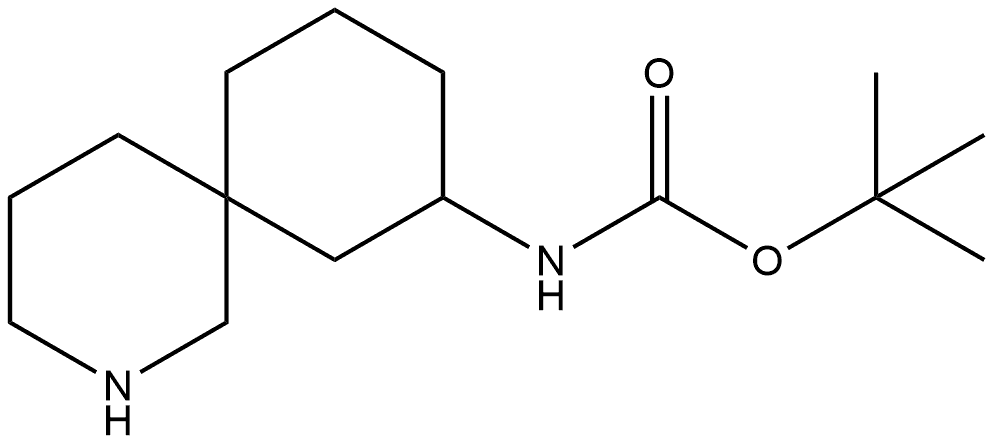 (2-氮杂螺[5.5]十一烷-8-基)氨基甲酸叔丁酯,1781515-60-3,结构式