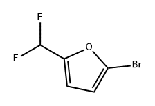 2-溴-5-(二氟甲基)呋喃, 1781622-33-0, 结构式