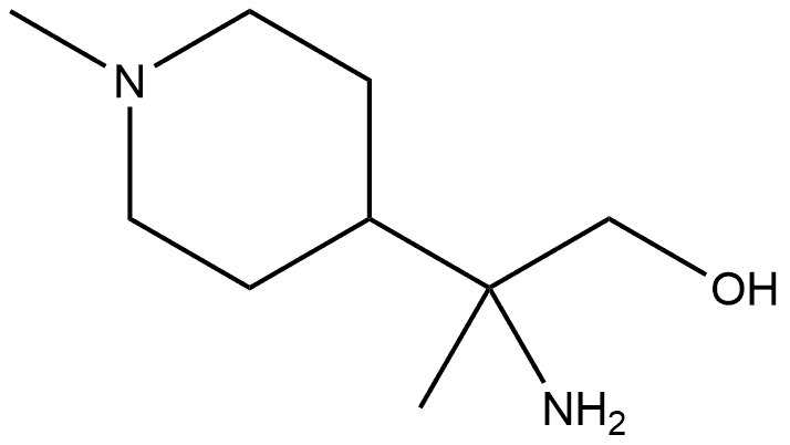 2-amino-2-(1-methyl-4-piperidyl)propan-1-ol|2-amino-2-(1-methyl-4-piperidyl)propan-1-ol