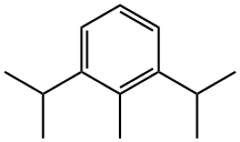 Benzene, 2-methyl-1,3-bis(1-methylethyl)- Structure