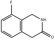 8-Fluoro-1,4-dihydro-2H-isoquinolin-3-one 结构式