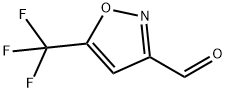 3-Isoxazolecarboxaldehyde, 5-(trifluoromethyl)- Structure
