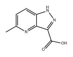 1H-Pyrazolo[4,3-b]pyridine-3-carboxylic acid, 5-methyl- Structure