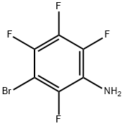 3-溴-2,4,5,6-四氟苯胺,17823-49-3,结构式