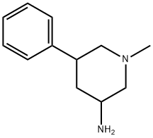 1-METHYL-5-PHENYLPIPERIDIN-3-AMINE Structure