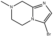 Imidazo[1,2-a]pyrazine, 3-bromo-5,6,7,8-tetrahydro-7-methyl-|3-溴-7-甲基-5,6,7,8-四氢咪唑并[1,2-A]吡嗪