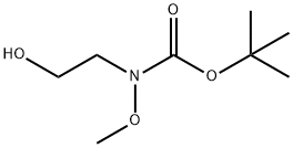 Carbamic acid, n-methoxy-n-2-ethanol-1-yl-, 1,1-dimethylethyl ester 结构式