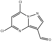 Pyrazolo[1,5-a]pyrimidine-3-carboxaldehyde, 5,7-dichloro- Structure