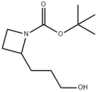 2-(3-羟丙基)氮杂环丁烷-1-羧酸叔丁酯, 1782600-98-9, 结构式