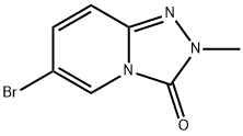 6-Bromo-2-methyl-[1,2,4]triazolo[4,3-a]pyridin-3-one Struktur